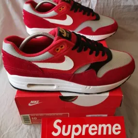 Nike air max 1 premium retro red curry custom urawa dragons