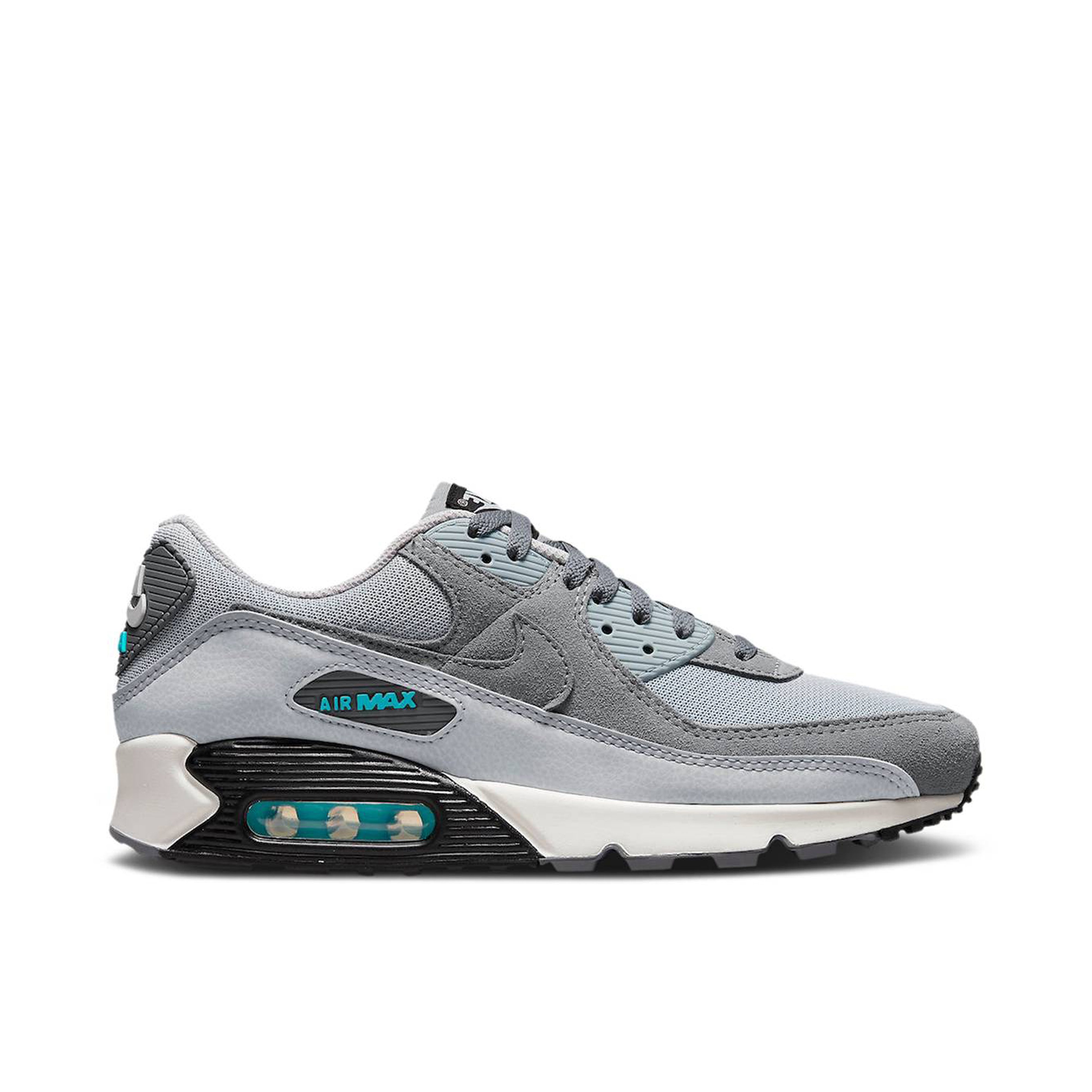 Nike Air Max 90 Wolf Grey Chlorine Blue | DM0029-002 | Laced