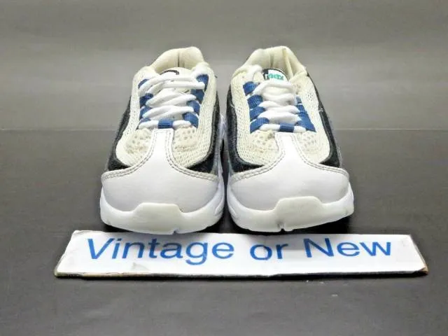 Nike air max '95 white emerald green blue slate running td 311525-105 sz 4c