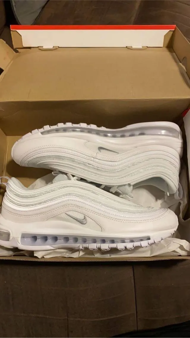 Nike air max 97 triple white