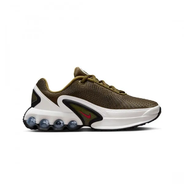 Nike Big Kids Air Max Dn (olive flak / gym red-black-olive flak)