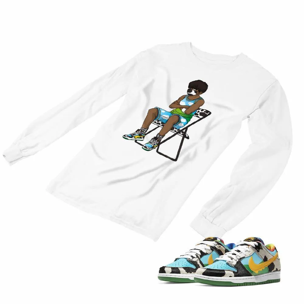 Nike Dunk Ben Jerry’s Matching Custom Designed Long Sleeve T shirt ND 1-2-10