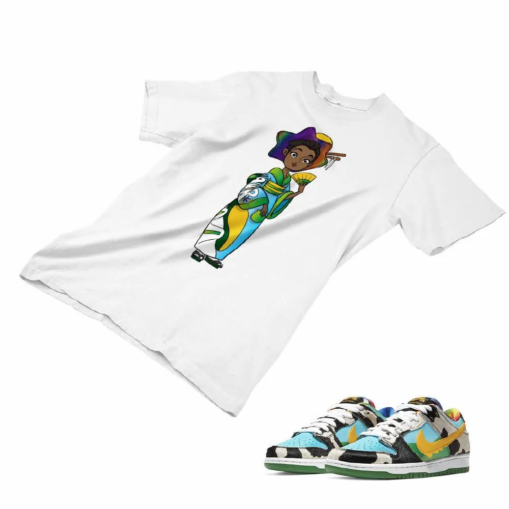 Nike Dunk Ben Jerry’s Matching Custom Designed T shirt ND 1-2-17