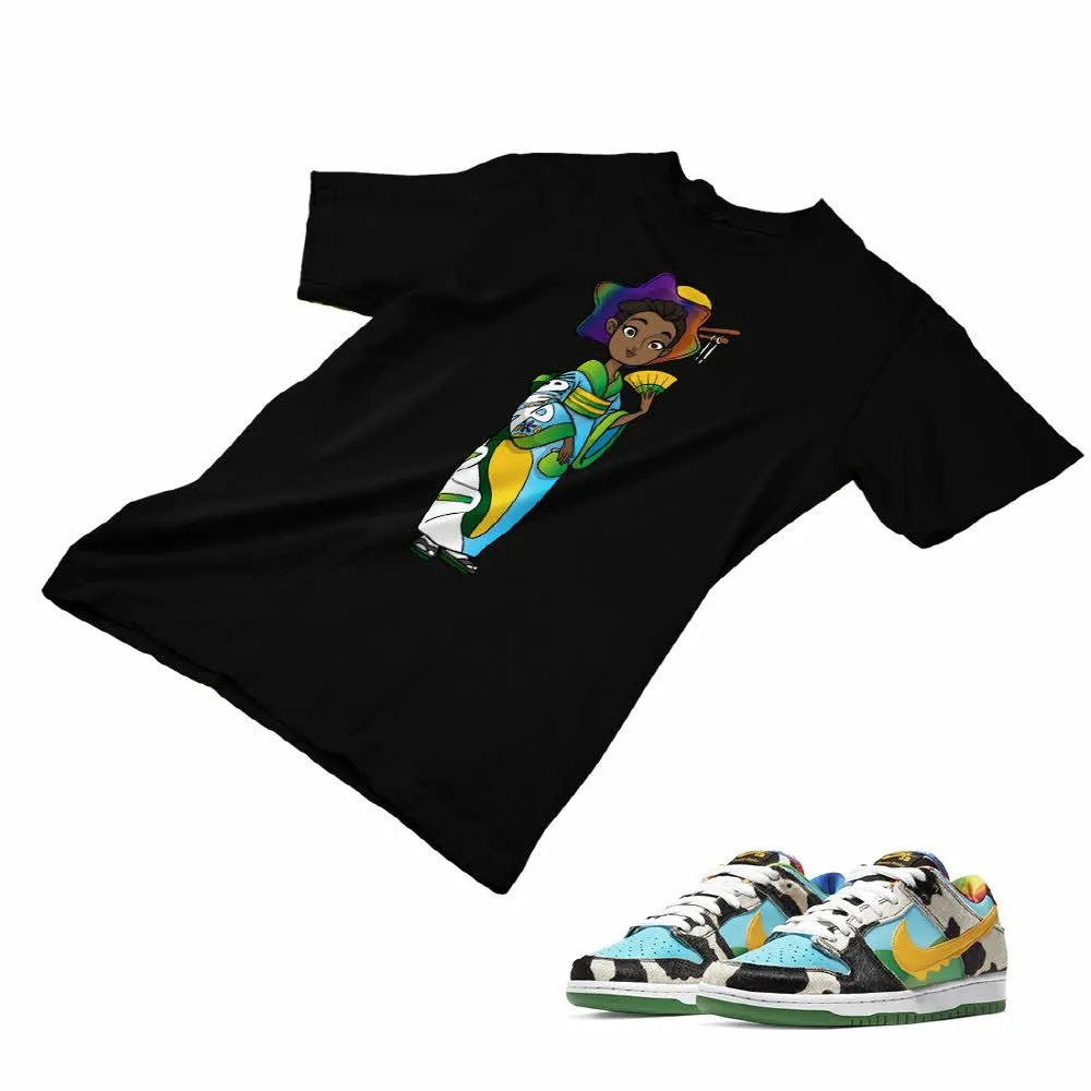 Nike Dunk Ben Jerry’s Matching Custom Designed T shirt ND 1-2-17