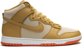 Nike Dunk High Gold Canvas sneakers