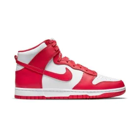 Nike dunk high (university red/ white/ university red/ red) men u