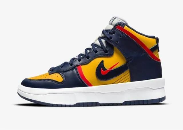 Nike dunk high up michigan wmns