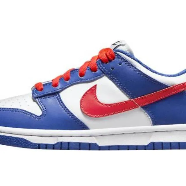 Nike dunk low gs bright crimson game royal