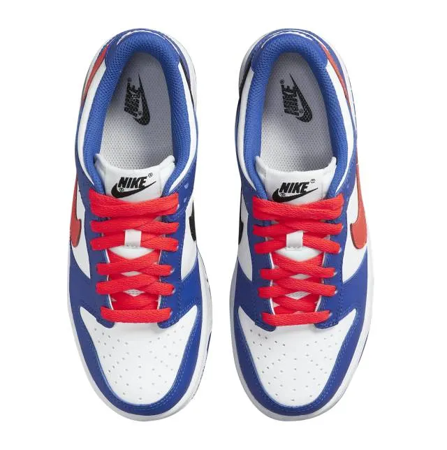 Nike dunk low gs bright crimson game royal