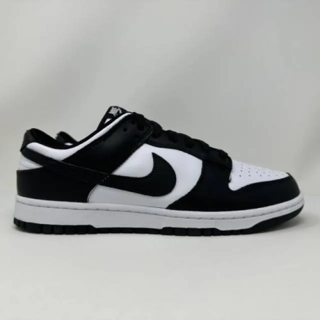 Nike dunk low retro panda black white classic casual men's size 11 dd1391-100