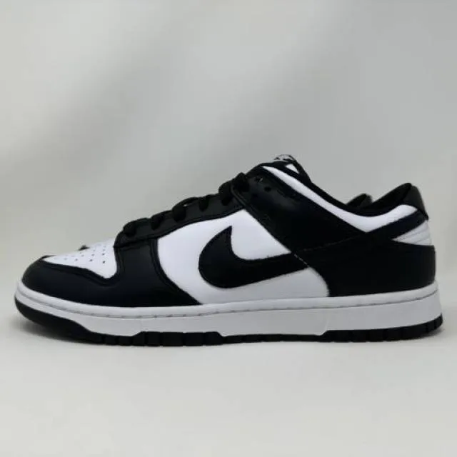 Nike dunk low retro panda black white classic casual men's size 11 dd1391-100