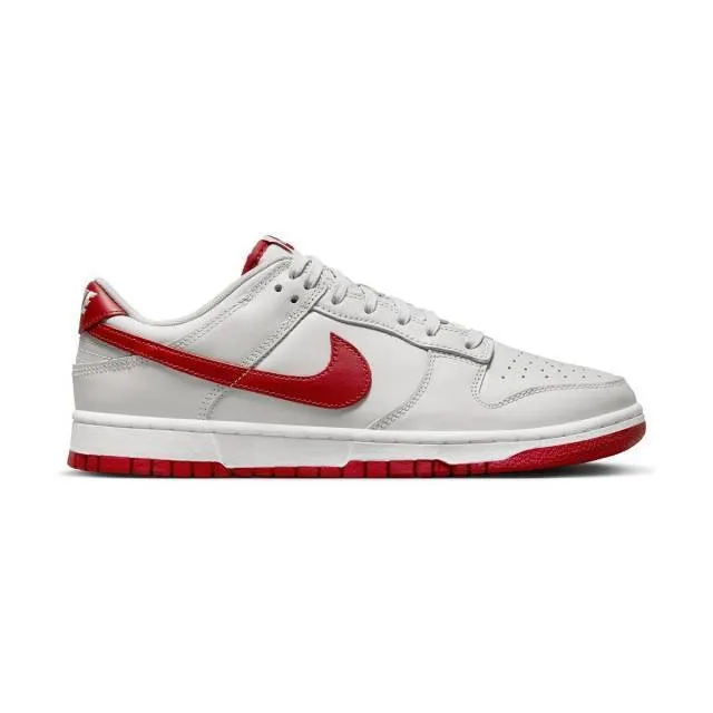 Nike dunk low (vast grey varsity red/ white) men us 8-13 fj0832-011