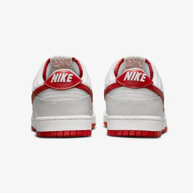 Nike dunk low (vast grey varsity red/ white) men us 8-13 fj0832-011