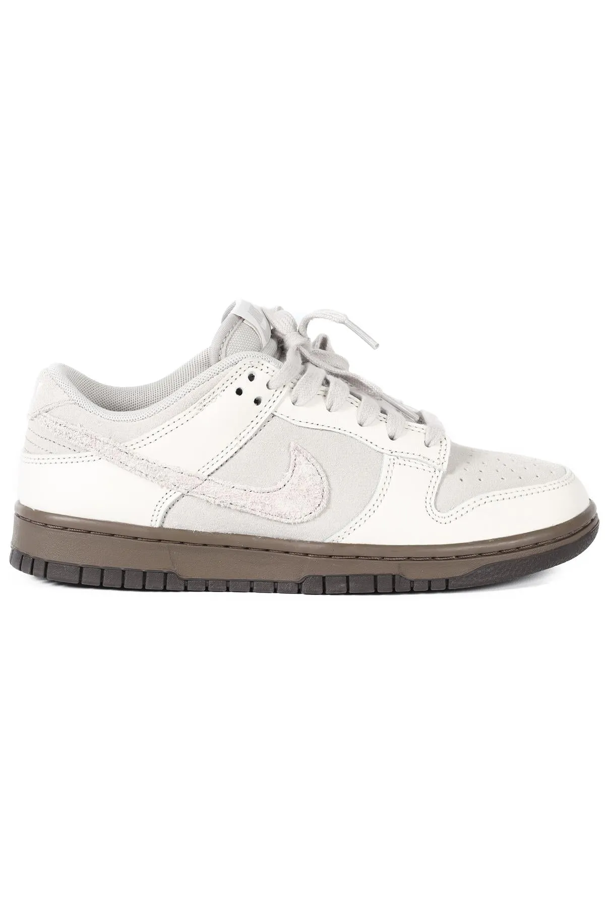 NIKE GREY DUNK LOW IRONSTONE SUEDE SNEAKERS EU 38.5 UK 5.5 US 6