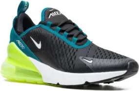 Nike Kids Air Max 270 Black Bright Spruce Volt sneakers