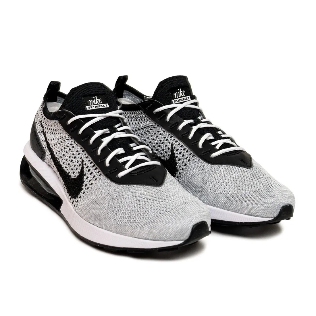 Nike Men Air Max Flyknit Racer (pure platinum / black-white-pure platinum)