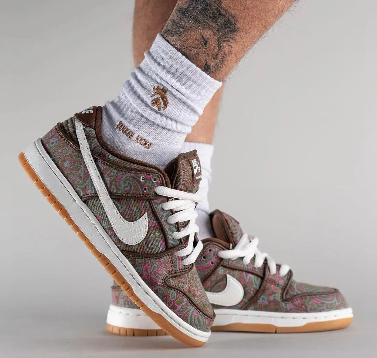 Nike SB Dunk Low Pro Paisley Brown