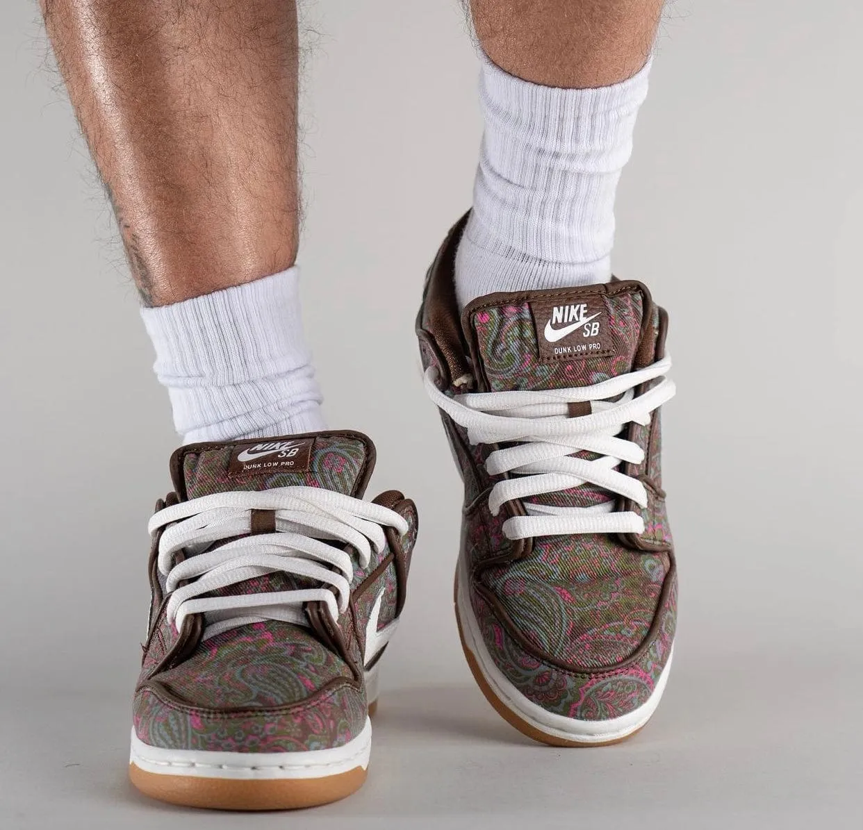 Nike SB Dunk Low Pro Paisley Brown