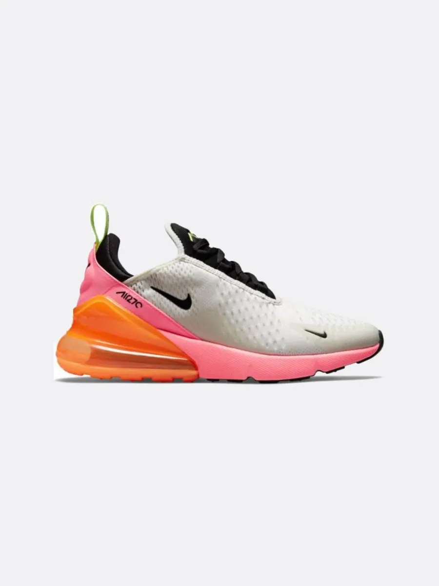 Nike - Women - W Air Max 270 - Summit White/Black/Sunset Pulse