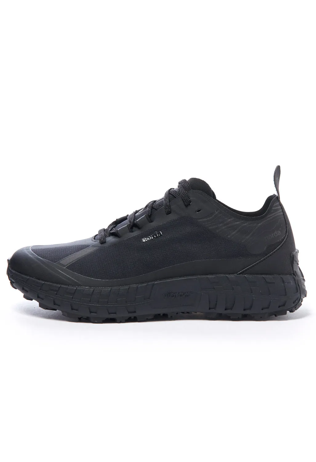 Norda Run Women's 001 G+ Graphene Trainers - Stealth Black Dyneema