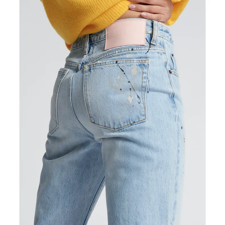 ONE TEASPOON  One Teaspoon Fleetwood Artiste Charlie Slim High Waist Flared Jeans - Artiste