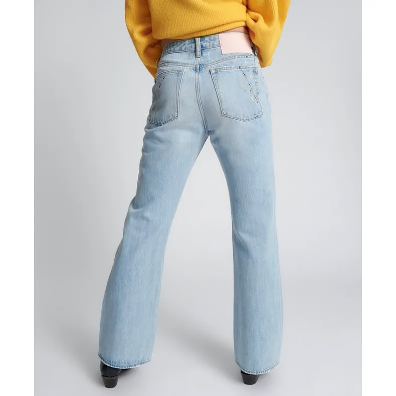 ONE TEASPOON  One Teaspoon Fleetwood Artiste Charlie Slim High Waist Flared Jeans - Artiste