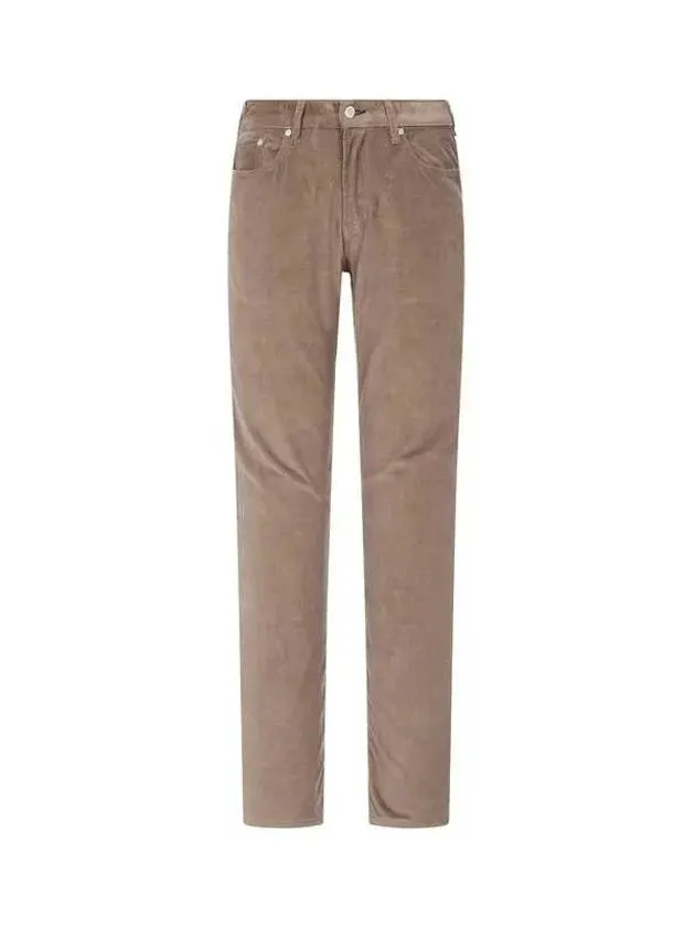 Overseas Station Season Big Chance 8 18 PS Tapered Easy Corduroy Jeans Light Brown 271670