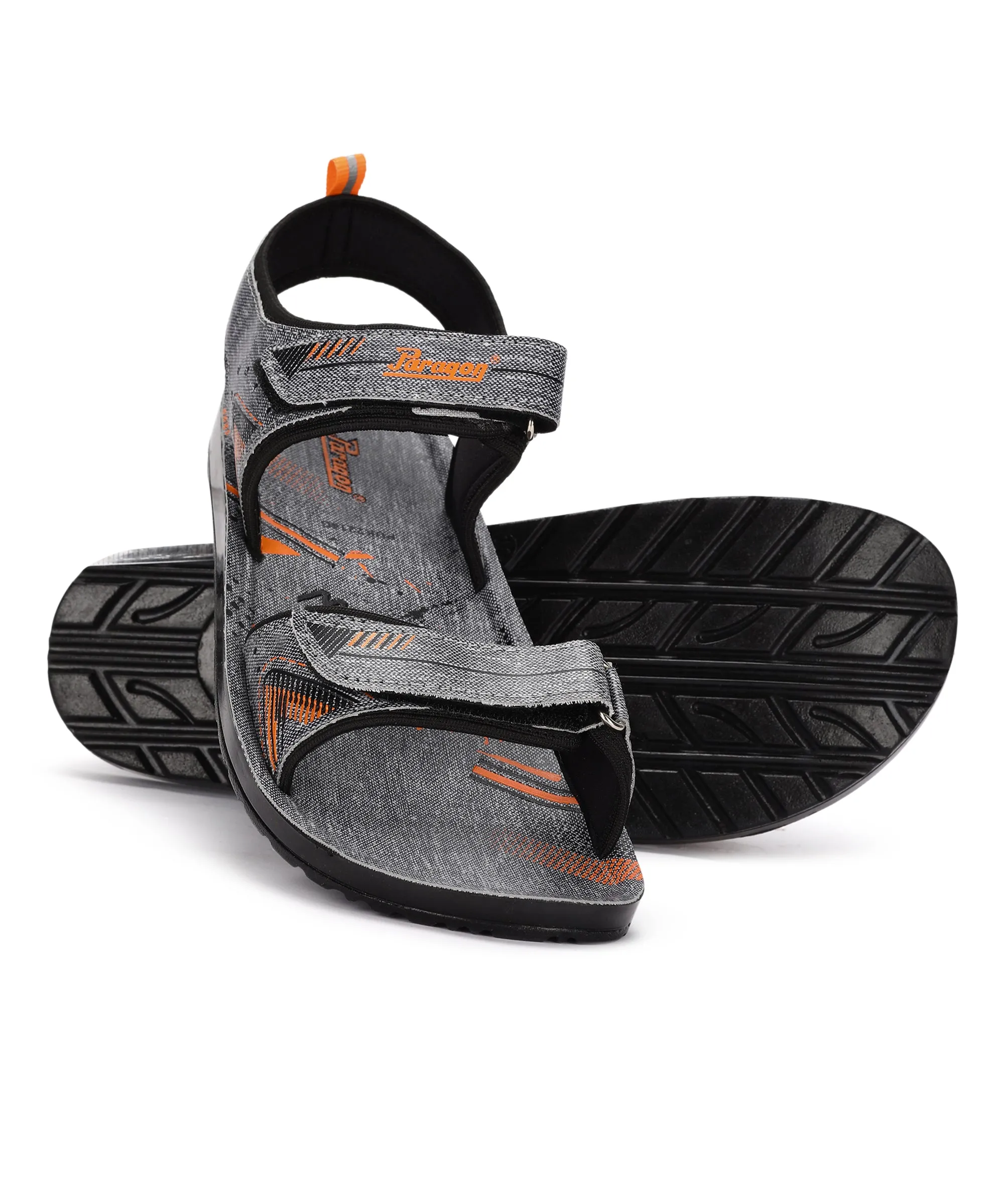 Paragon PUK2214G Men Stylish Sandals | Comfortable Sandals for Daily Outdoor Use | Casual Formal Sandals with Cushioned Soles