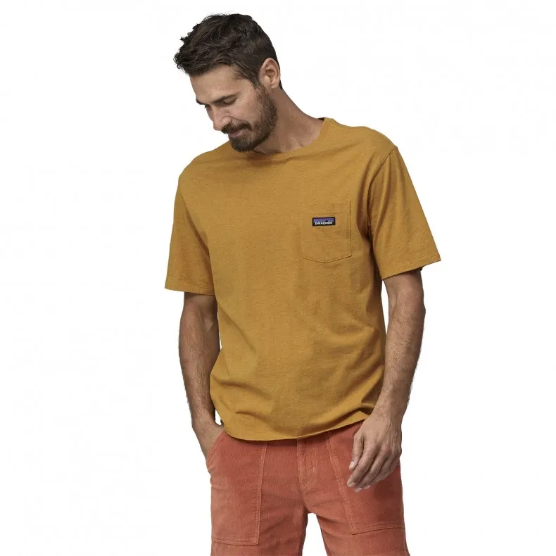 Patagonia Daily Pocket T-Shirt (Pufferfish Gold)