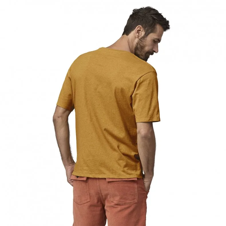 Patagonia Daily Pocket T-Shirt (Pufferfish Gold)