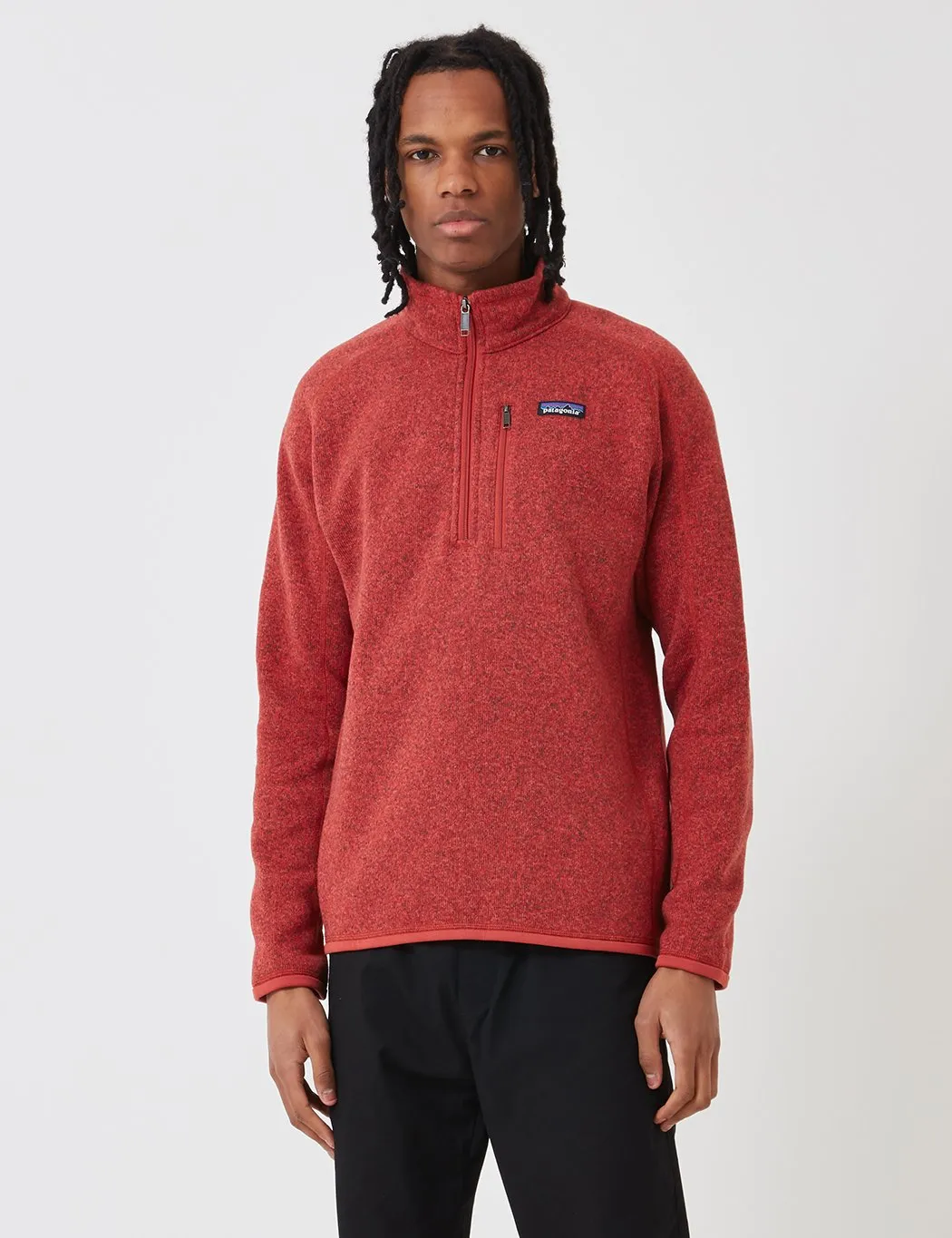 Patagonia M's Better Zip Sweatshirt - New Adobe Red