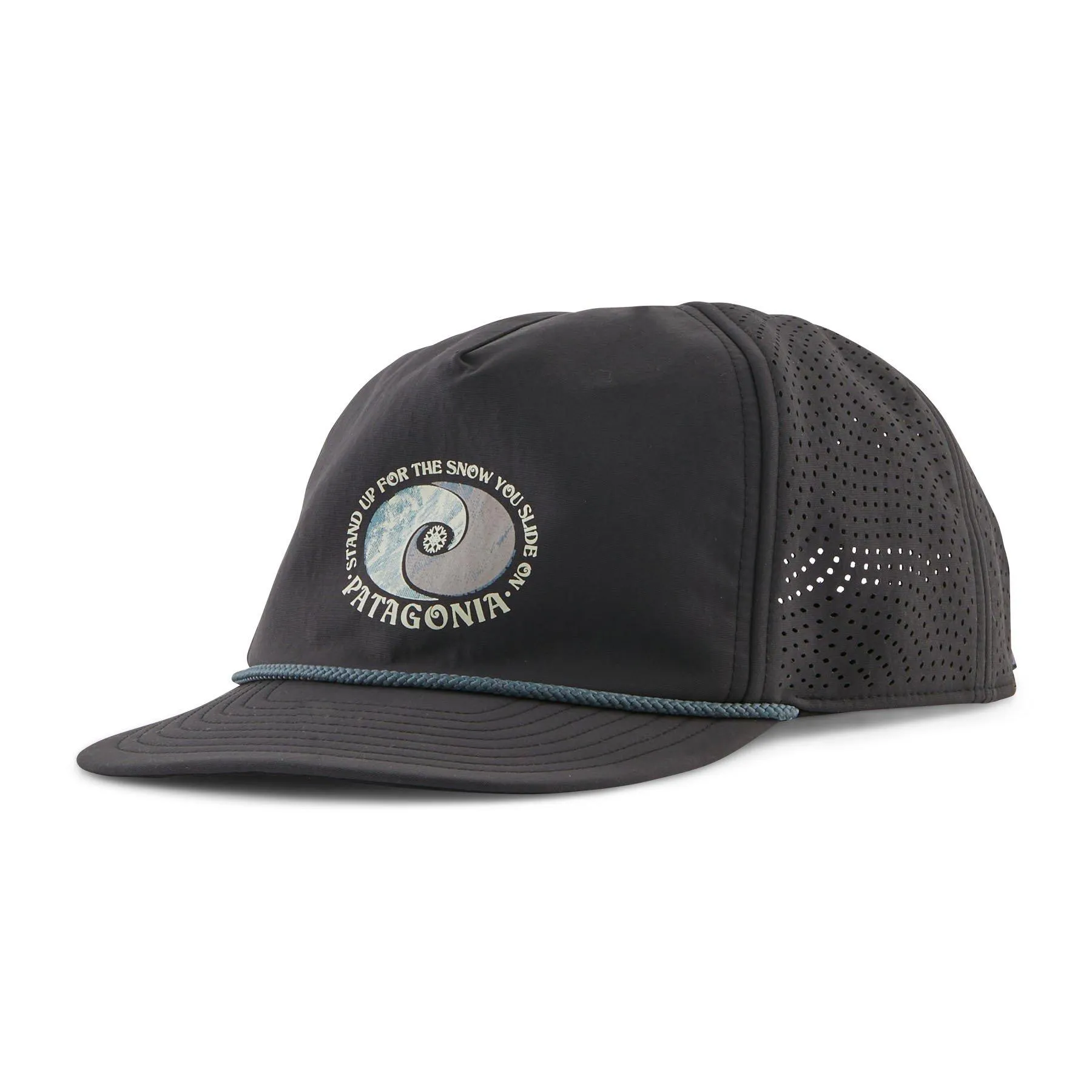 Patagonia Unisex Snowfarer Cap - Black | George Fisher