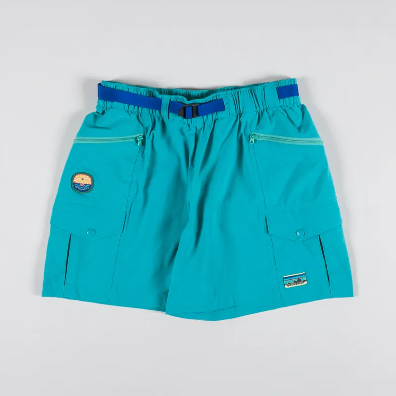 Patagonia Womens Outdoor Everyday Shorts Subtidal Blue