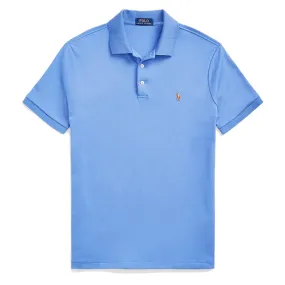 Polo Ralph Lauren Custom Slim Fit Soft Cotton Polo Shirt Summer Blue