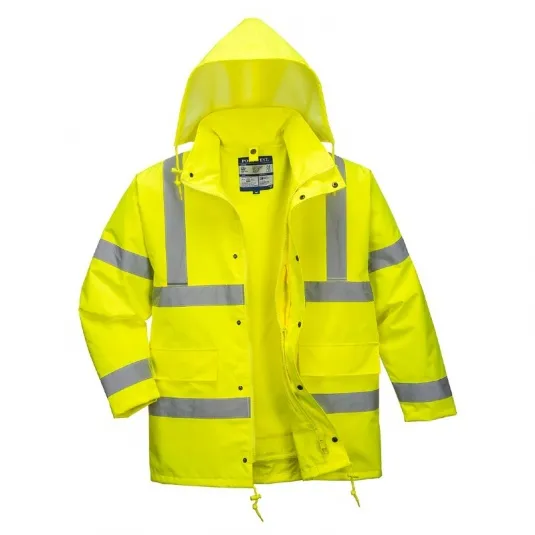 Portwest S468 Hi-Vis 4-in-1 Yellow Traffic Jacket