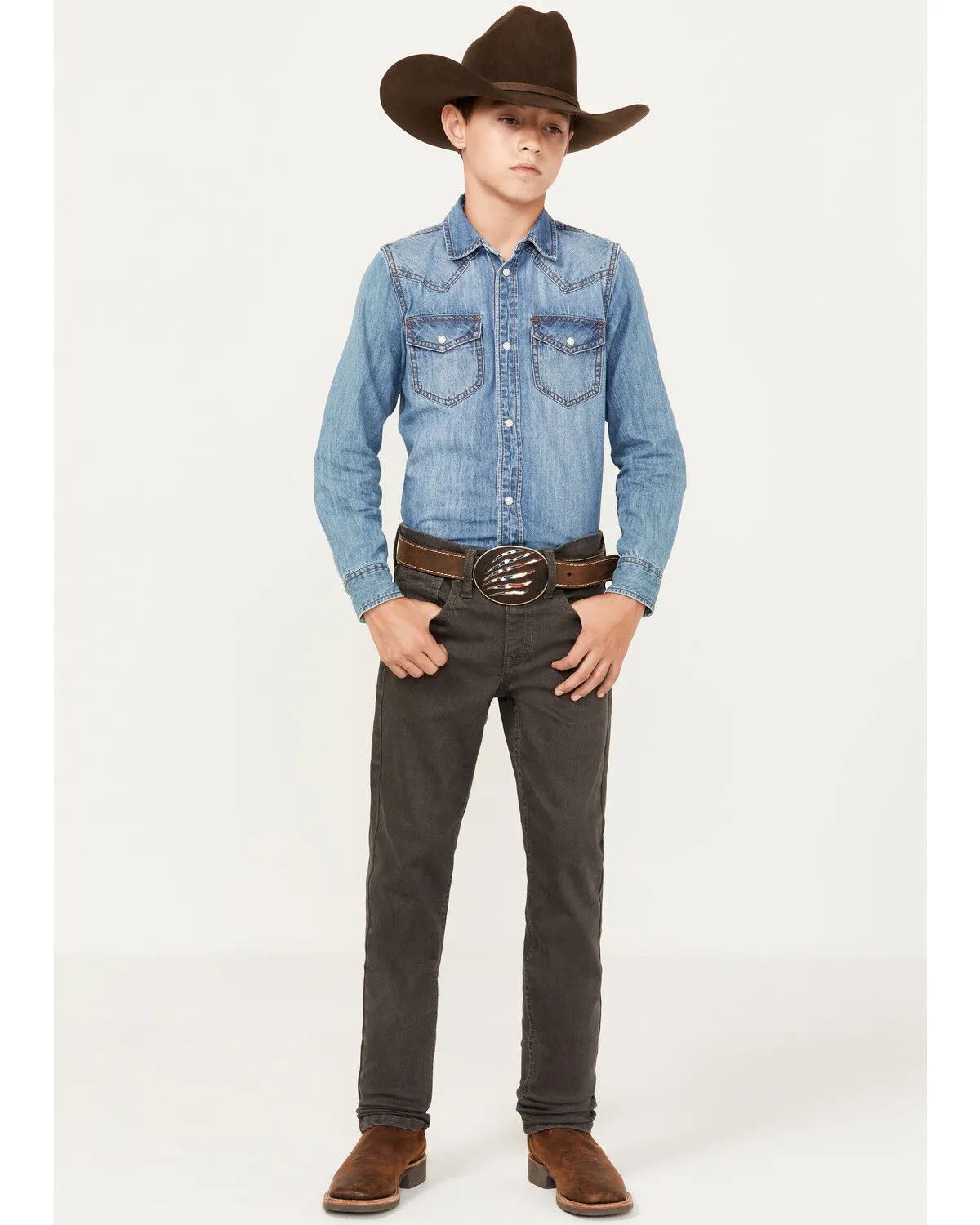 Product Name:  Cody James Boys' Appaloosa Slim Straight Stretch Jeans