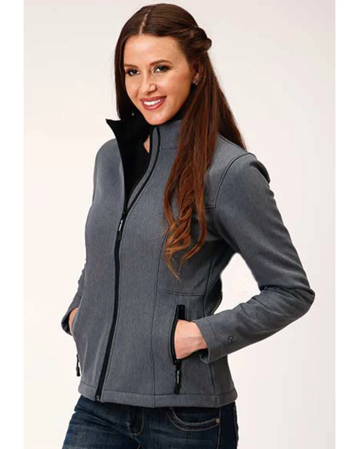 Product Name:  Roper Women's Softshell Fleece Lined Jacket - Plus