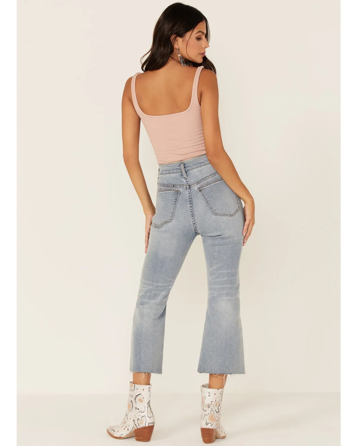 Product Name:  Wishlist Women's Crop Kick Flare Leg Jeans