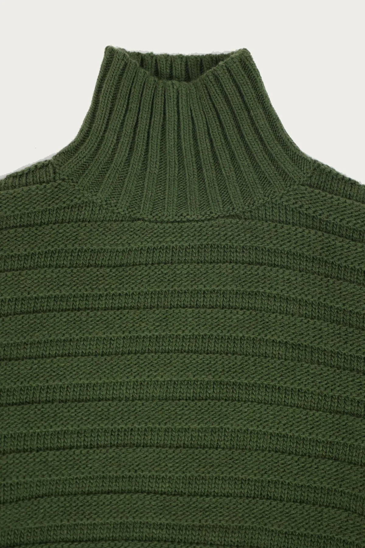 Pullover - Textured Olive