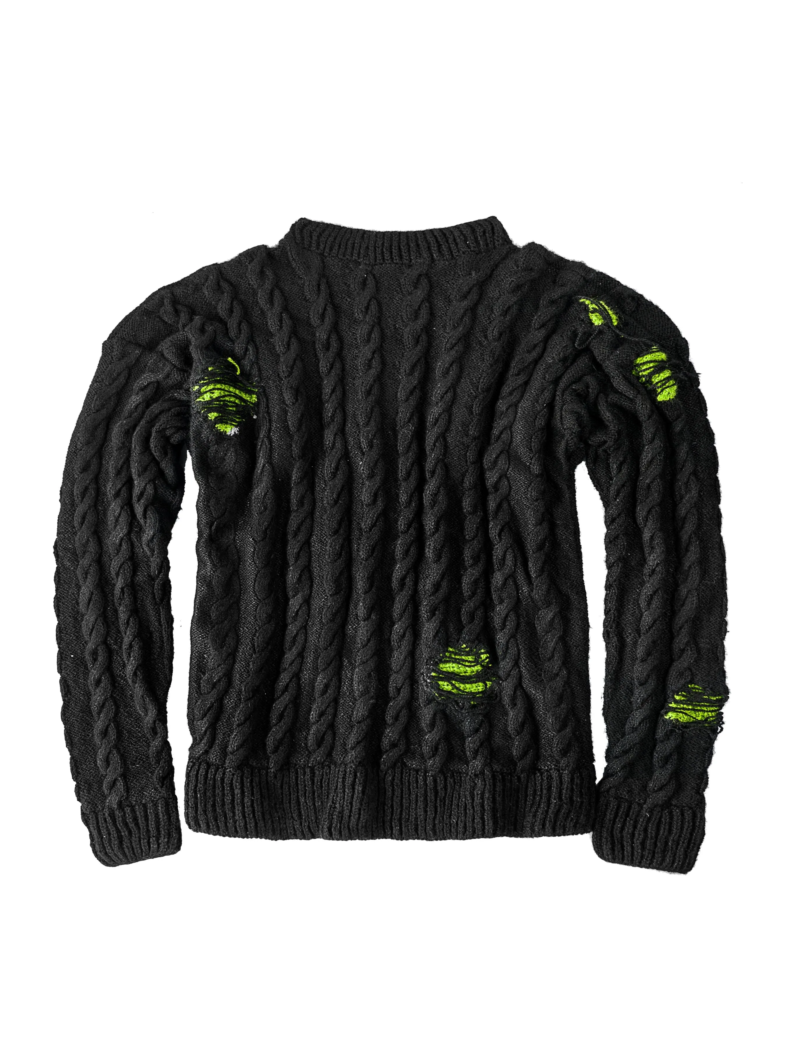 QUOD RIP PULLOVER BLACK