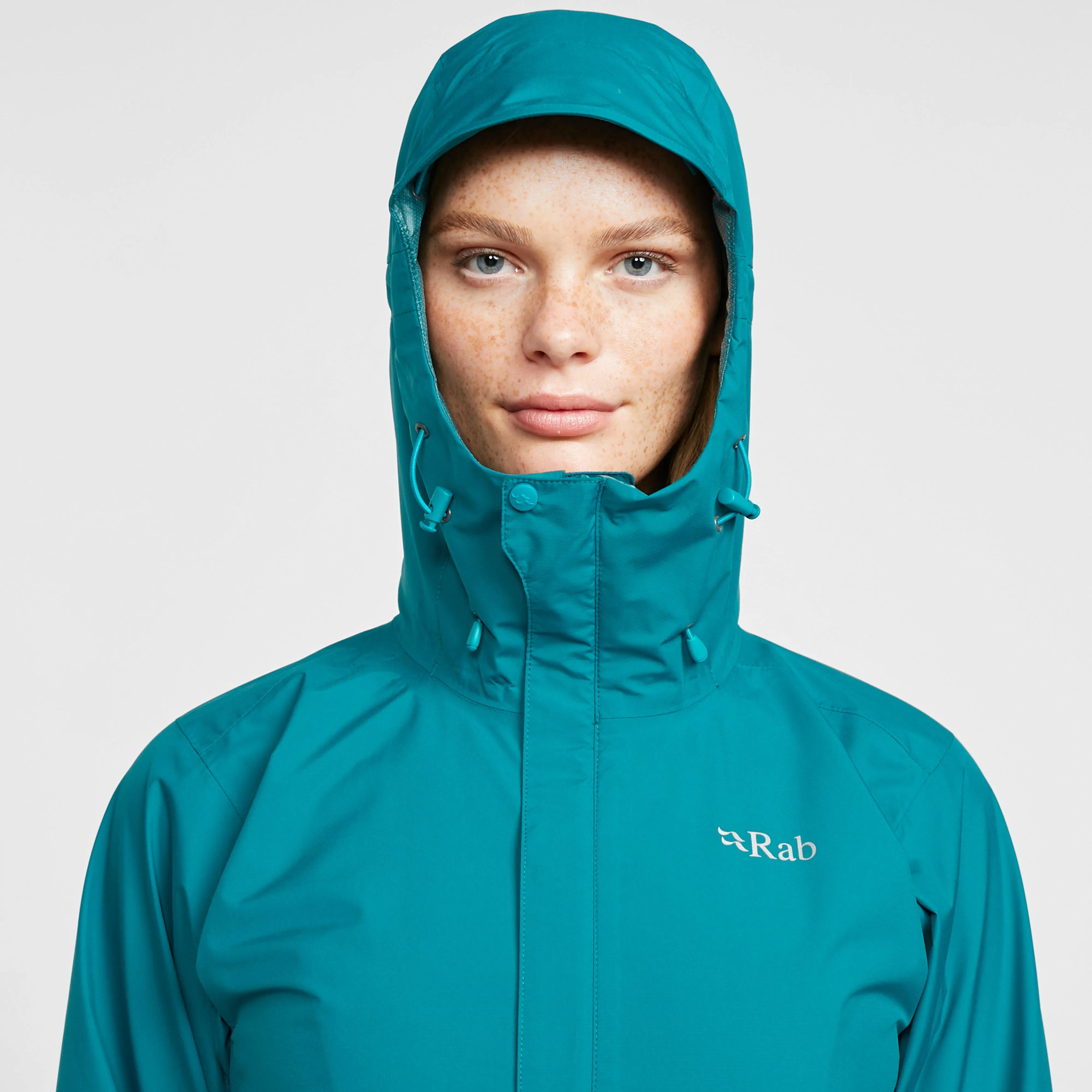 Rab Women's Downpour ECO Waterproof Jacket | Ultimate Outdoors