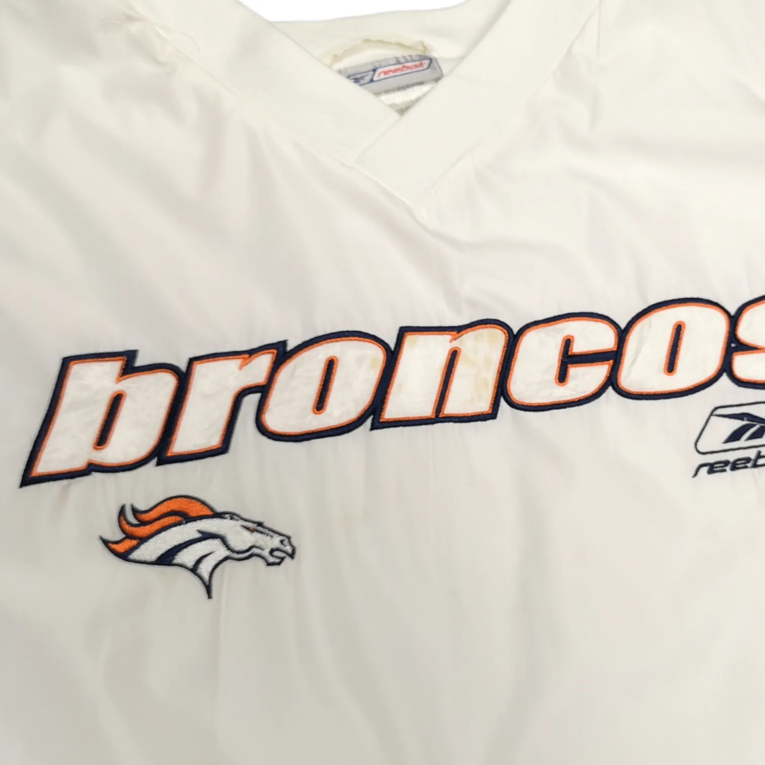 Reebok Denver Broncos Pullover - Size 2XL