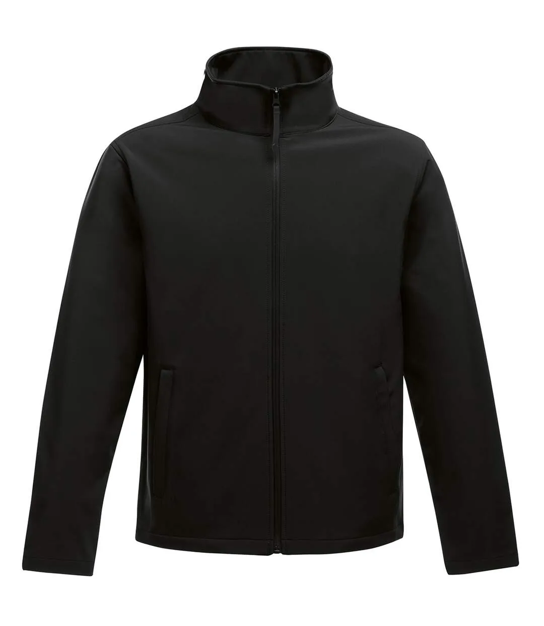 Regatta Standout Mens Ablaze Printable Softshell Jacket (Black/Classic Red) - UTRW6353