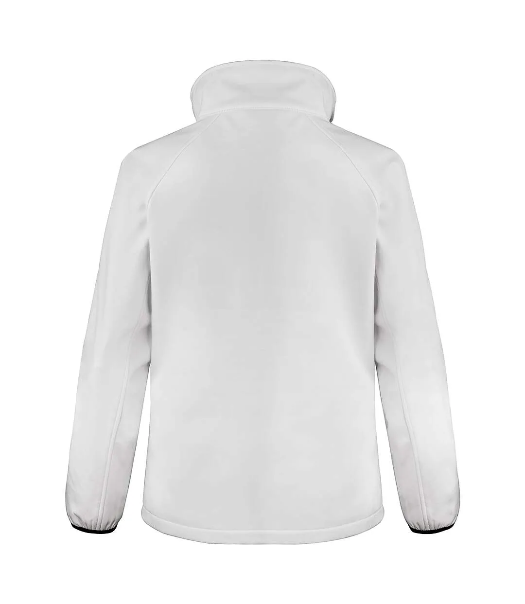 Result Womens/Ladies Core Printable Softshell Jacket (White/ Black) - UTRW3696