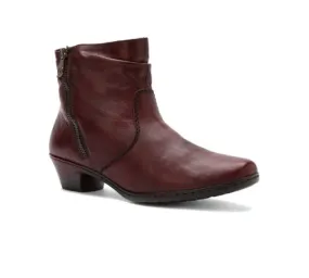 Rieker Women's Lynn 60 Ankle Boot Red 36