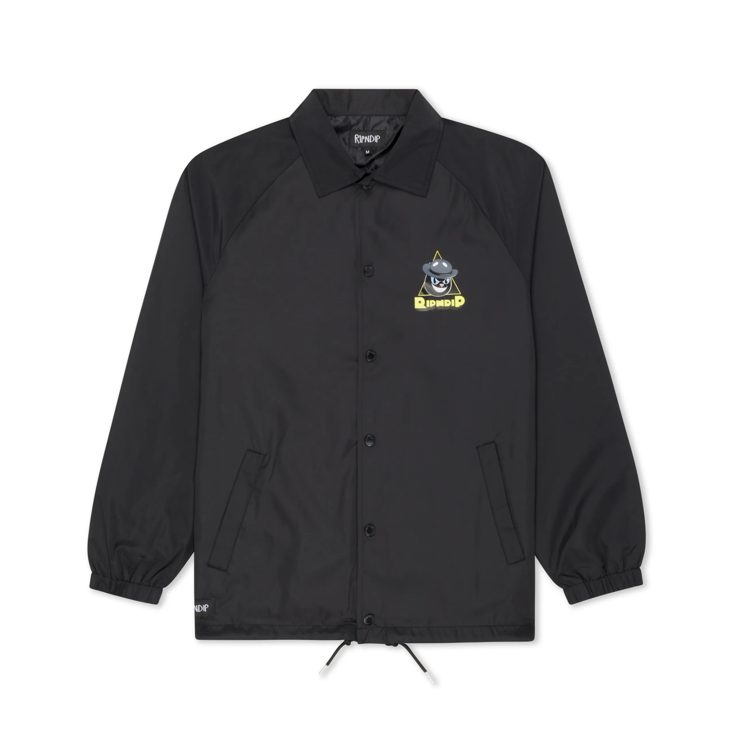 RIPNDIP Slice and Dice Coach Jacket - Black exclusive at Remix