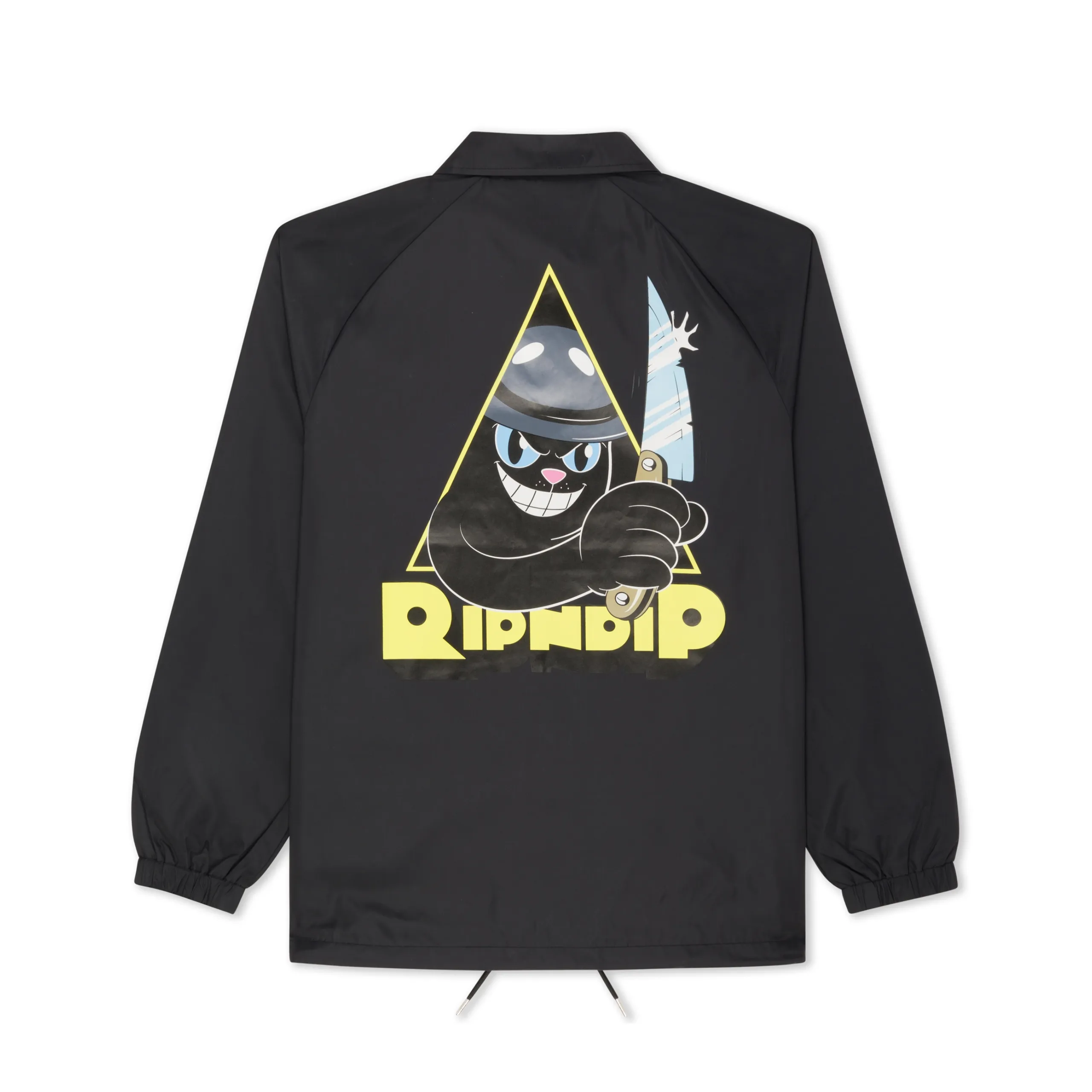 RIPNDIP Slice and Dice Coach Jacket - Black exclusive at Remix