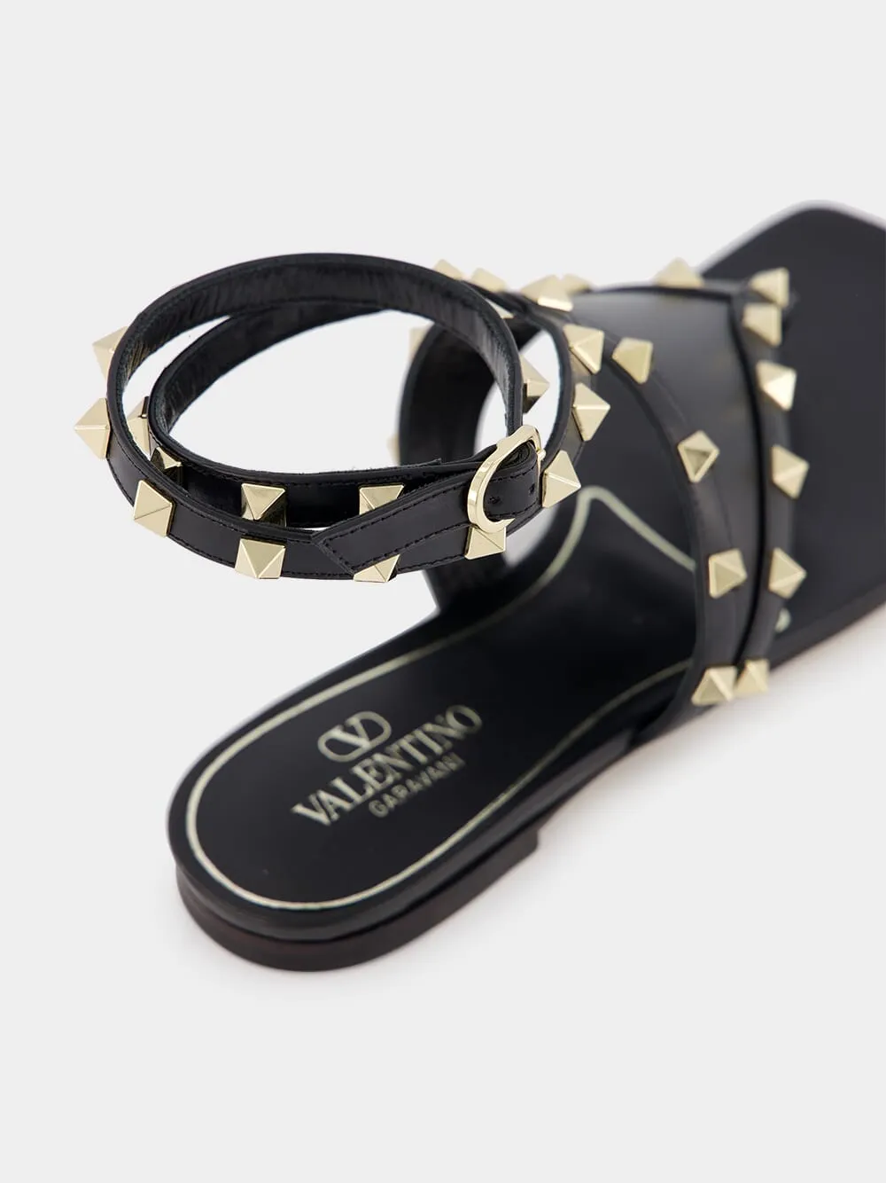 Rockstud Thong-Strap Sandals