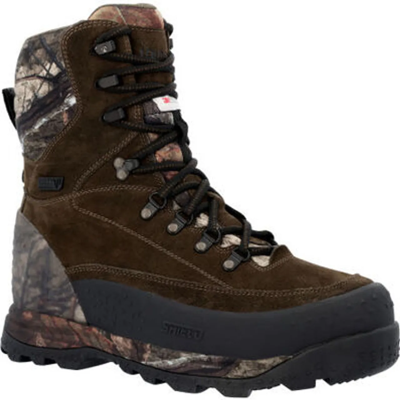 Rocky BlizzardStalker Max Waterproof 1400G Insulated Boot golden wildflower Camo