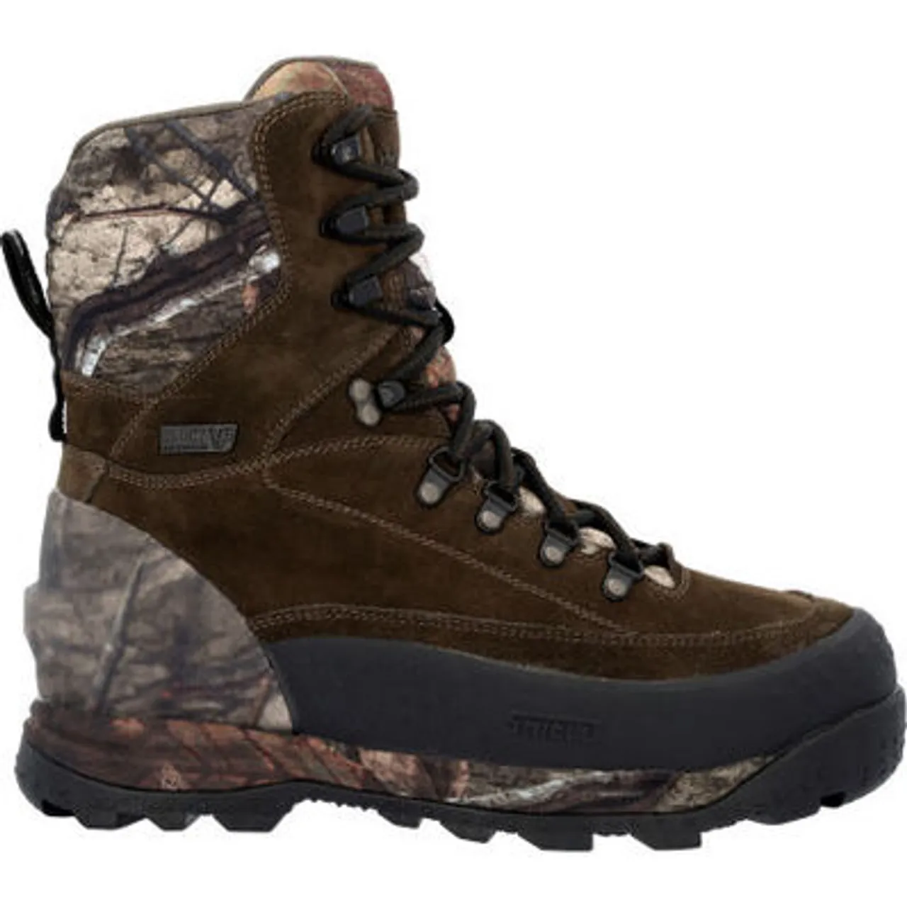 Rocky BlizzardStalker Max Waterproof 1400G Insulated Boot golden wildflower Camo